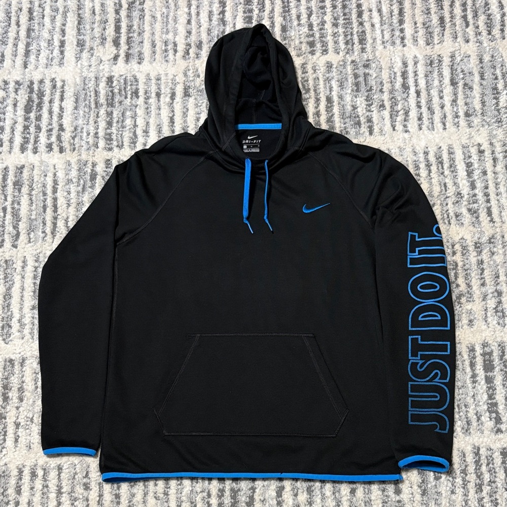 Nike Women’s Lightweight Dri Fit Hoodie Top-Medium
